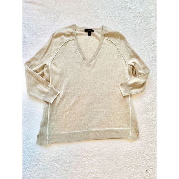 J. Crew dolman sleeve beige top size xxs - Picture 7 of 12